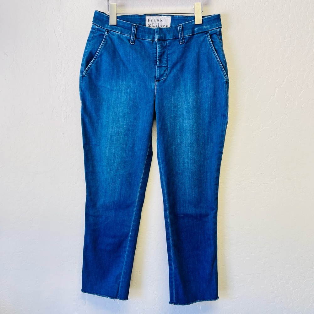Frank & Eileen Cropped Pants Size 6 Wicklow